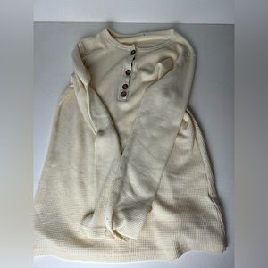 3 items! Waffle shirt, biker shorts, tank top